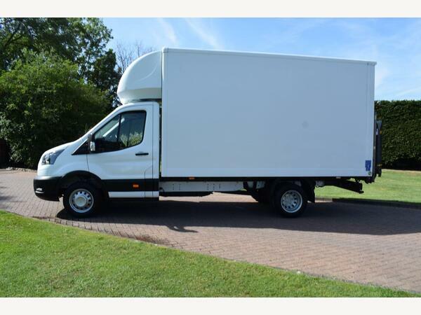 Ford Transit Custom Chassis Cab 350 Luton Hd Leader Rwd L4 Euro 6 FP72YHL White #2