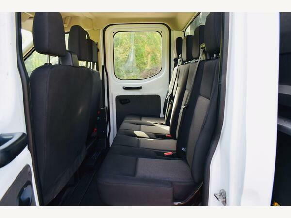 Ford Transit Custom Tipper Crew 350 Double Cab Tipper Rwd L3 Euro 6 LC23YGP White #4