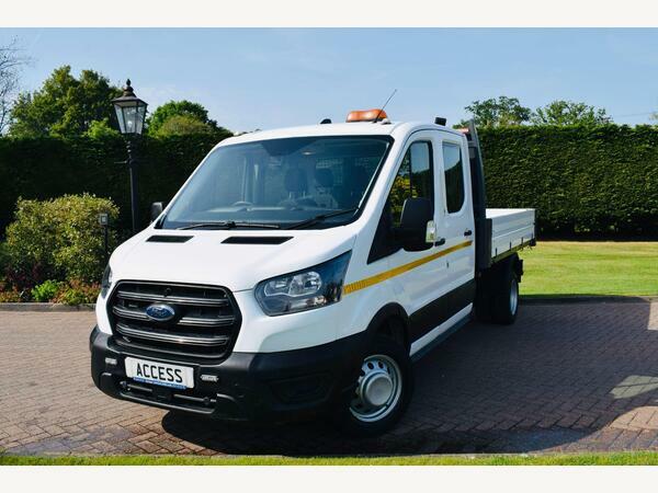 Ford Transit Custom Tipper Crew 350 Double Cab Tipper Rwd L3 Euro 6 White