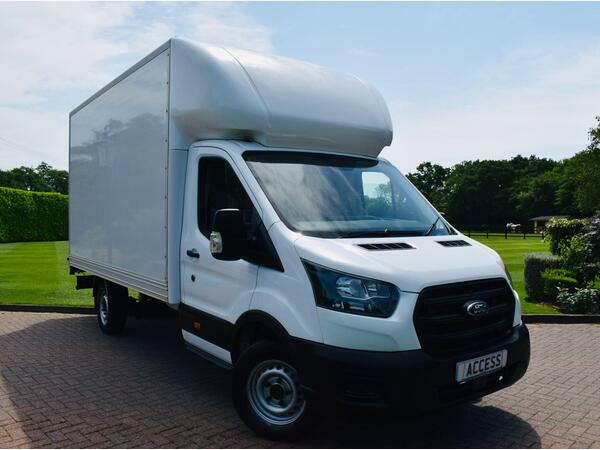 Ford Transit Custom Chassis Cab Luton 350 Hd Rwd L4 Euro 6Drw WN22AVO White #6