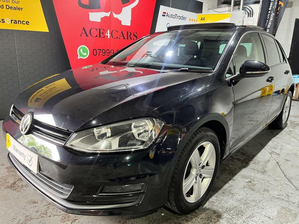 Volkswagen Golf Hatchback 1.6 Tdi Bluemotion Tech Match Edition Eu AU66ZWX Black #4