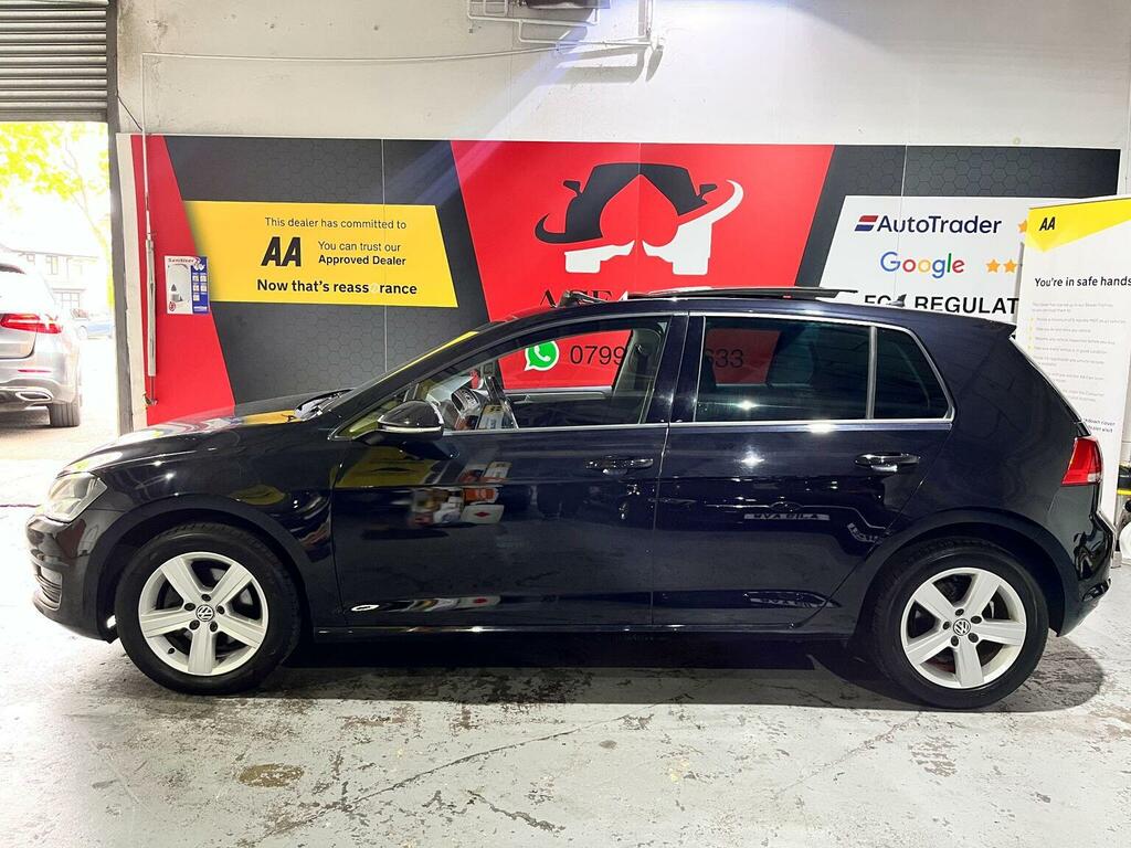 Volkswagen Golf Hatchback 1.6 Tdi Bluemotion Tech Match Edition Eu AU66ZWX Black #5