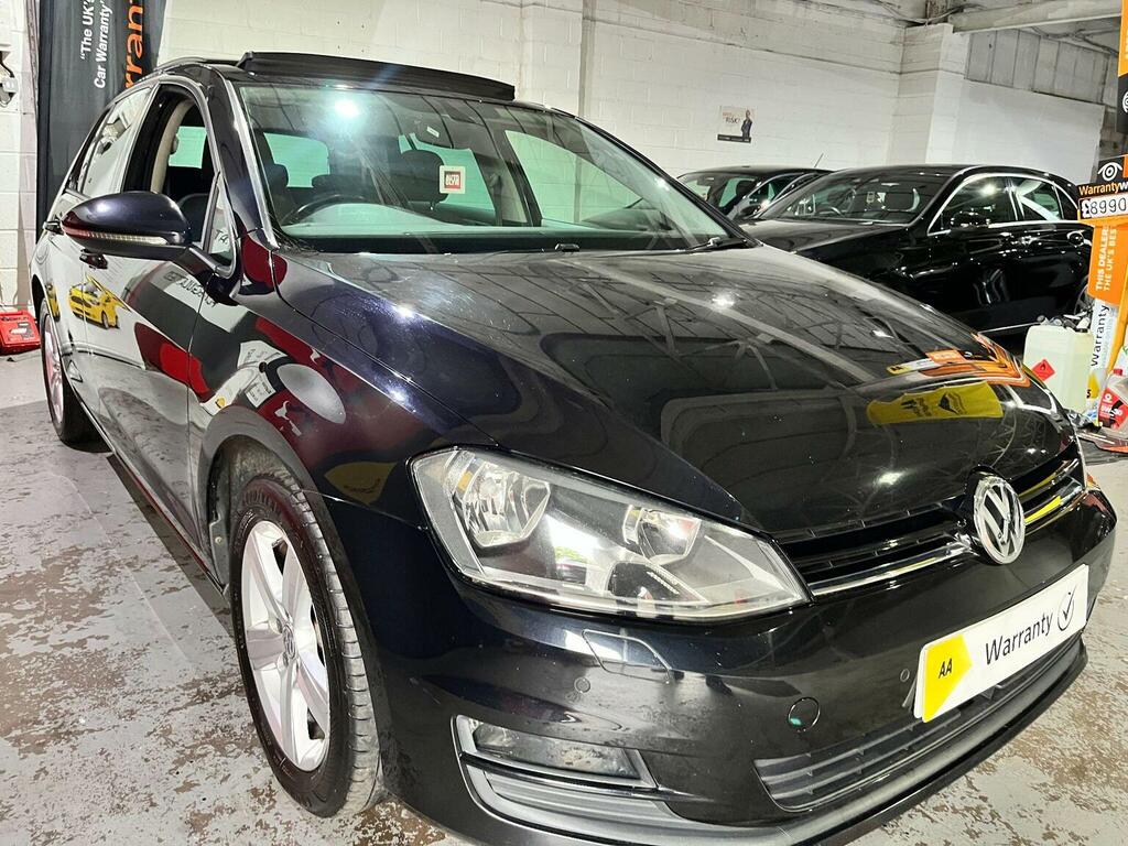 Volkswagen Golf Hatchback 1.6 Tdi Bluemotion Tech Match Edition Eu AU66ZWX Black #2