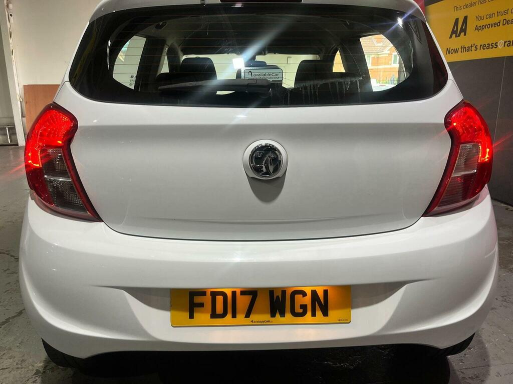 Vauxhall Viva Hatchback 1.0I Se Euro 6 Ac 201717 FD17WGN White #6