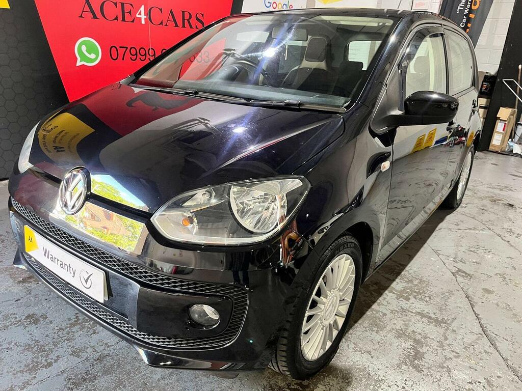 Volkswagen Up Hatchback 1.0 Bluemotion Tech High Up Euro 5 Ss VK64PLJ Black #2