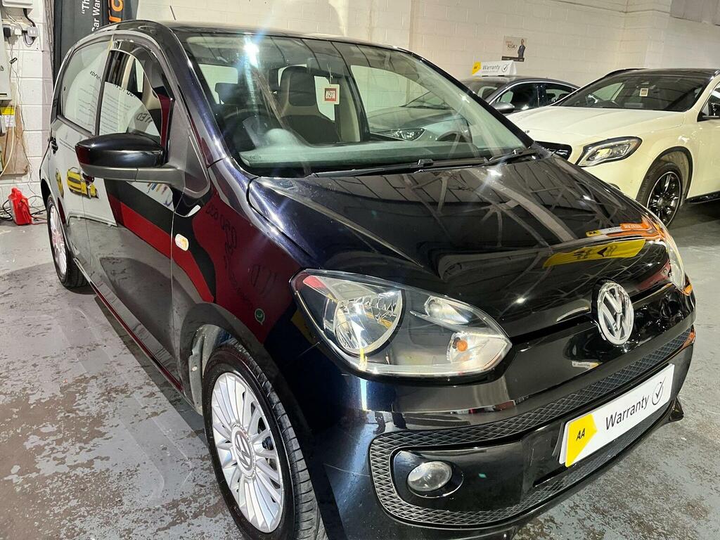 Volkswagen Up Hatchback 1.0 Bluemotion Tech High Up Euro 5 Ss VK64PLJ Black #4