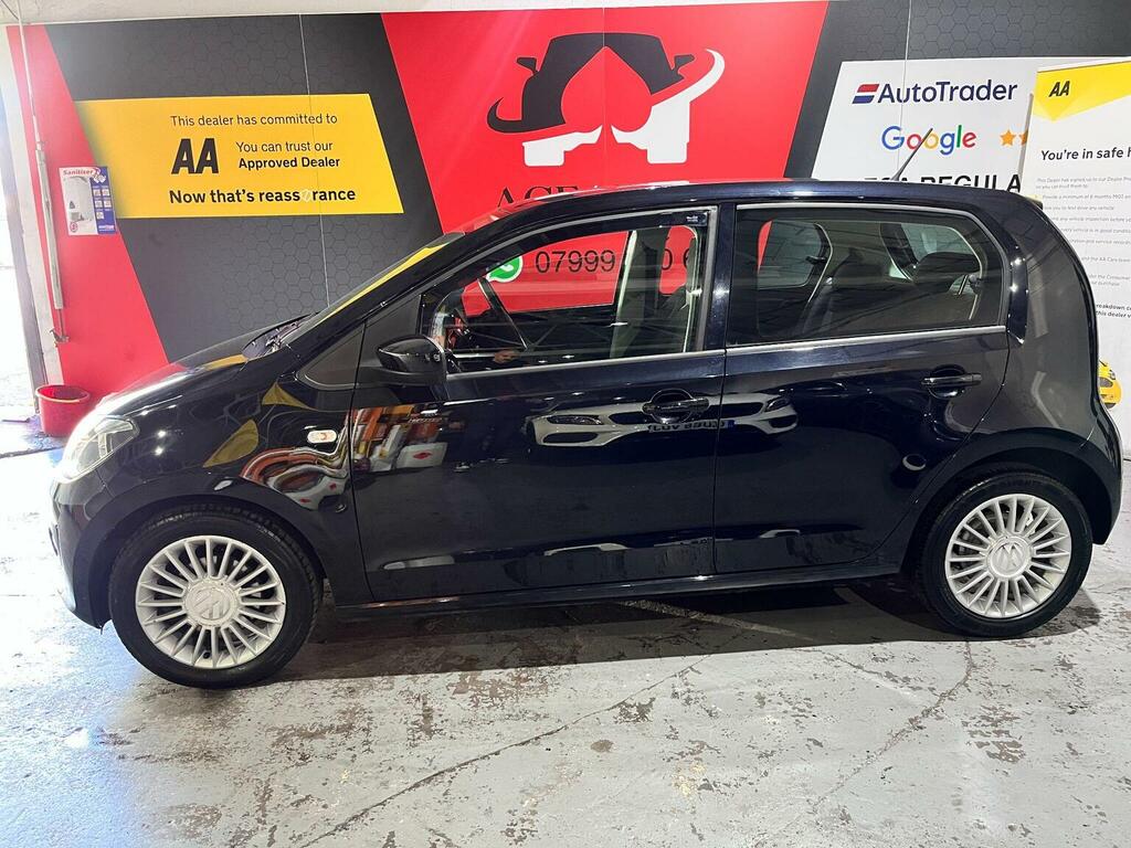 Volkswagen Up Hatchback 1.0 Bluemotion Tech High Up Euro 5 Ss VK64PLJ Black #5