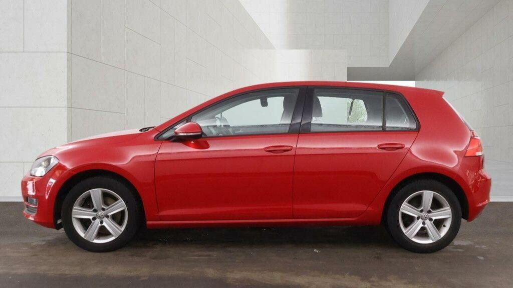 Volkswagen Golf Hatchback 1.4 Tsi Bluemotion Tech Match Euro 6 S VX65KHL Red #4