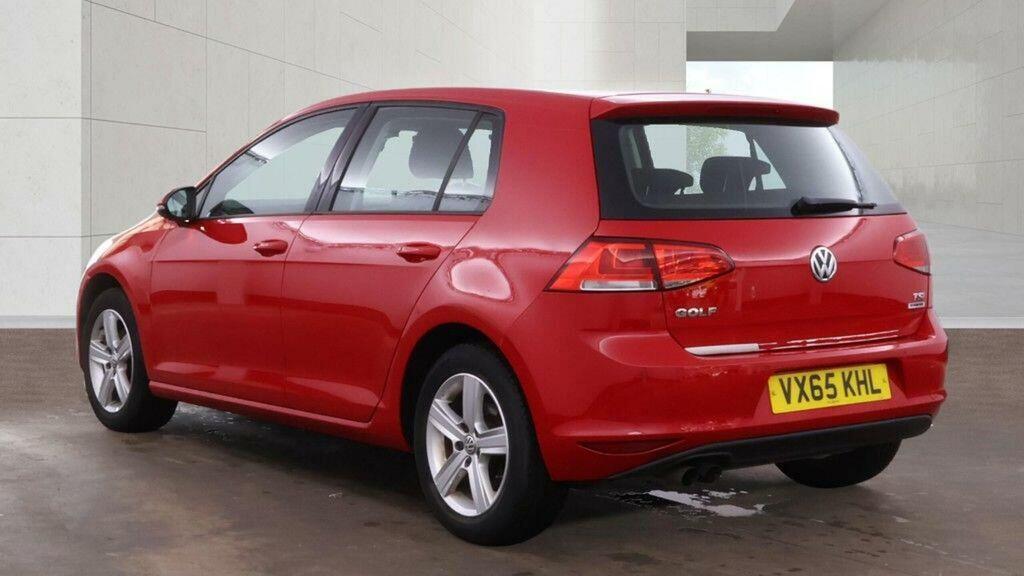 Volkswagen Golf Hatchback 1.4 Tsi Bluemotion Tech Match Euro 6 S VX65KHL Red #3
