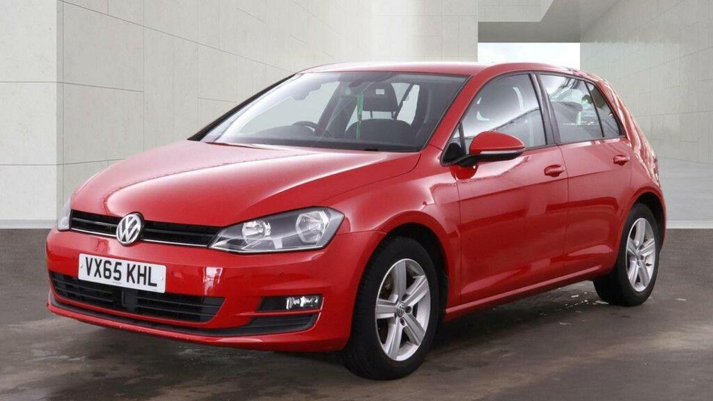 Volkswagen Golf Hatchback 1.4 Tsi Bluemotion Tech Match Euro 6 S VX65KHL Red #2
