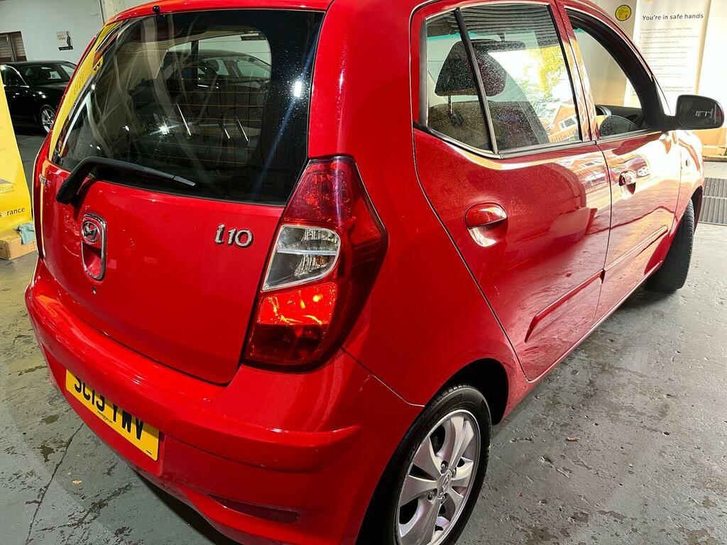 Hyundai I10 Hatchback 1.2 Active Euro 5 201313 SC13YWV Red #5