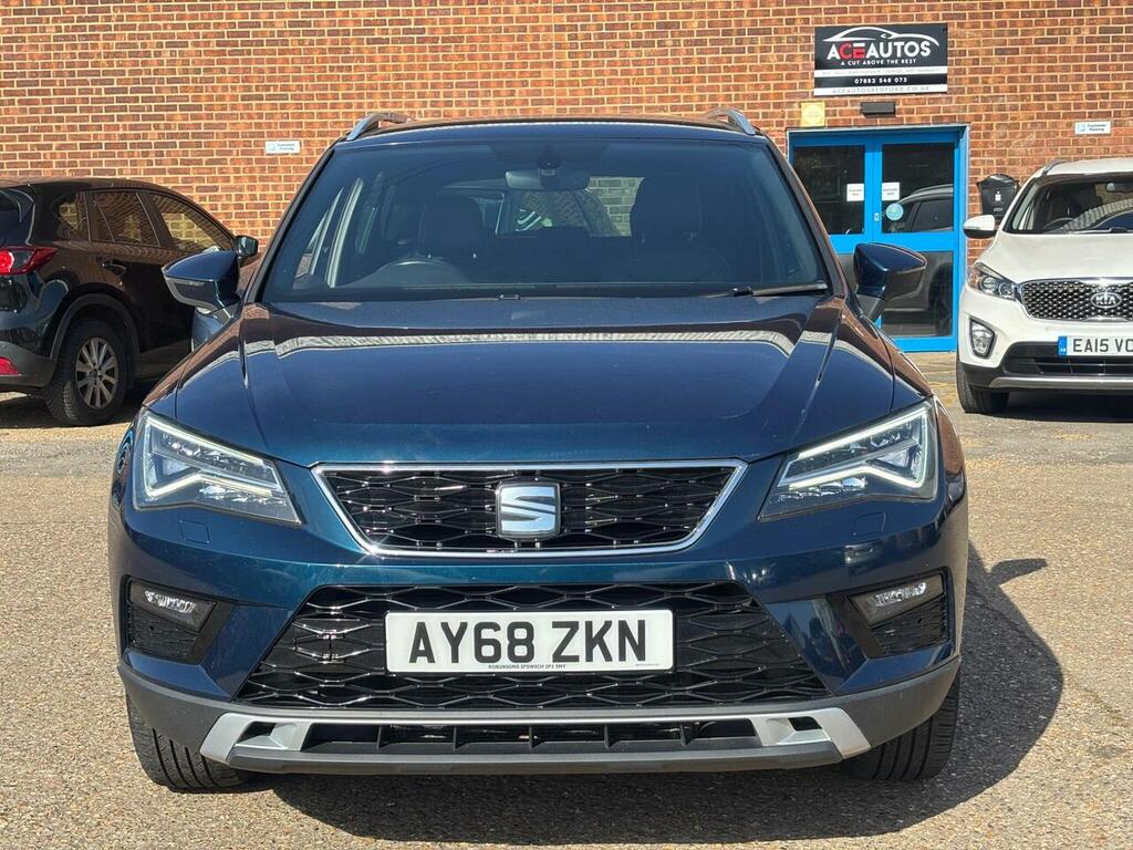 Seat Ateca 2.0 Tdi Xcellence 4Drive Euro 6 Ss AY68ZKN Blue #2