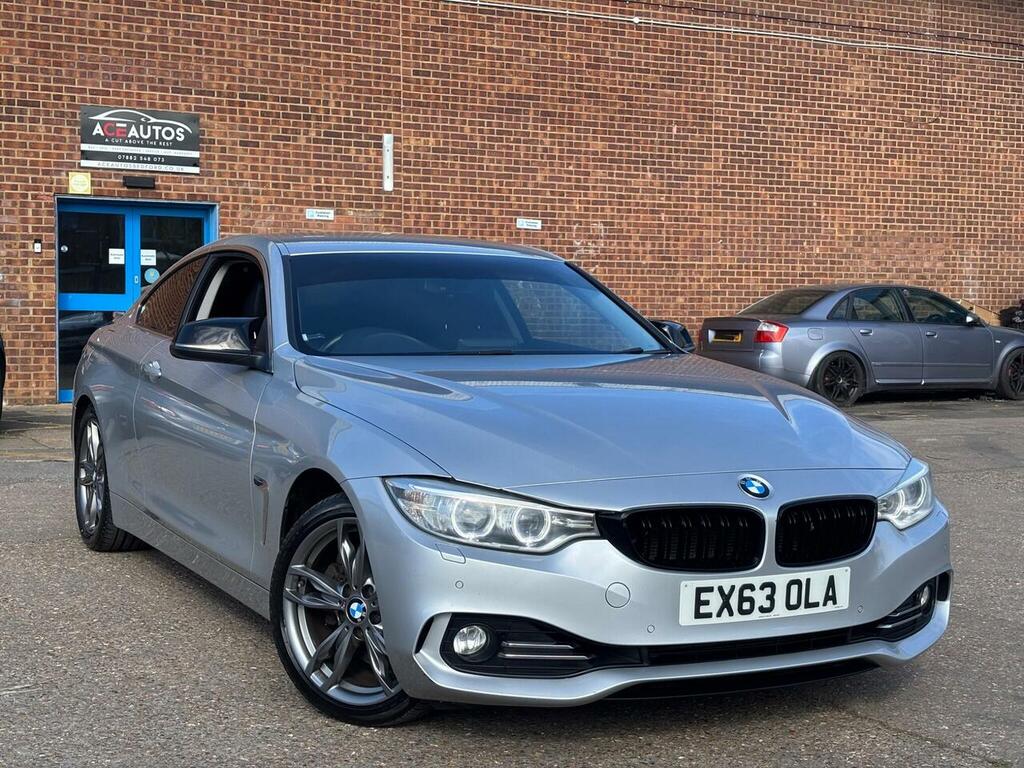 BMW 4 Series 2.0 420D M White #1