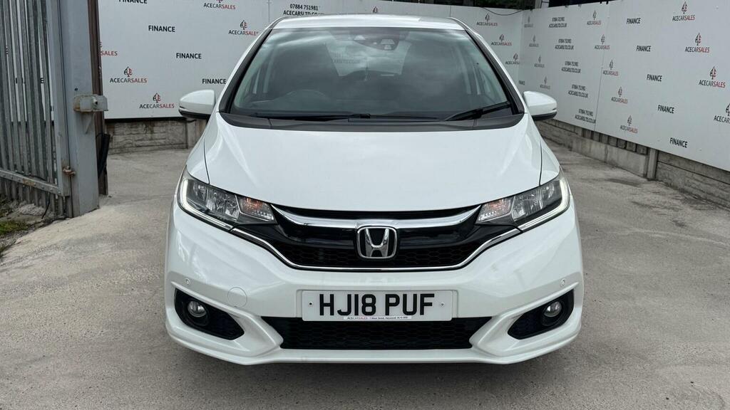 Honda Jazz Hatchback 1.3 I-vtec Ex Euro 6 Ss 201818 HJ18PUF White #3