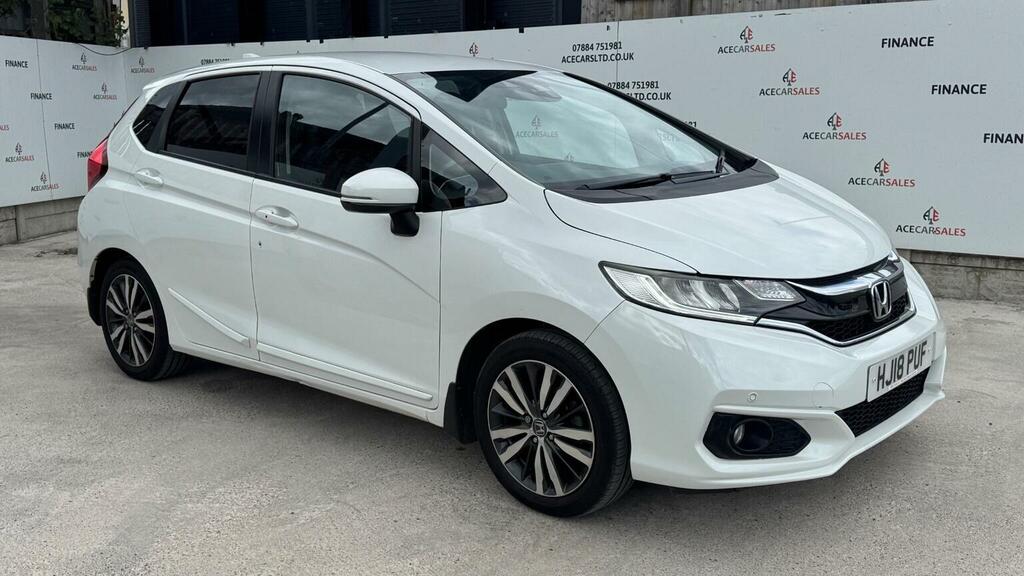 Honda Jazz Hatchback 1.3 I-vtec Ex Euro 6 Ss 201818 HJ18PUF White #2