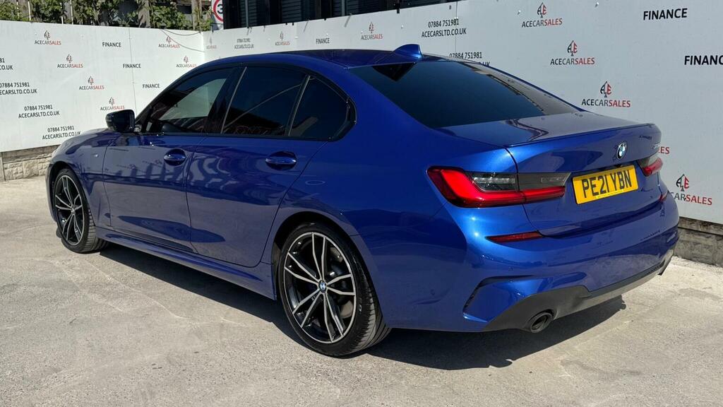 BMW 3 Series Saloon 2.0 320I M Sport Euro 6 Ss 202 PE21YBN Blue #6