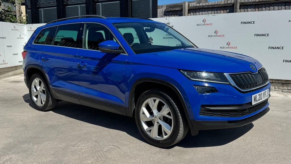 Skoda Kodiaq Suv 1.5 Tsi Act Se L Dsg Euro 6 Ss 7 Seat ML20YFJ Blue #2