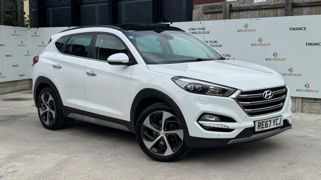 Hyundai Tucson Suv 2.0 Crdi Premium Se 4Wd Euro 6 2018 White