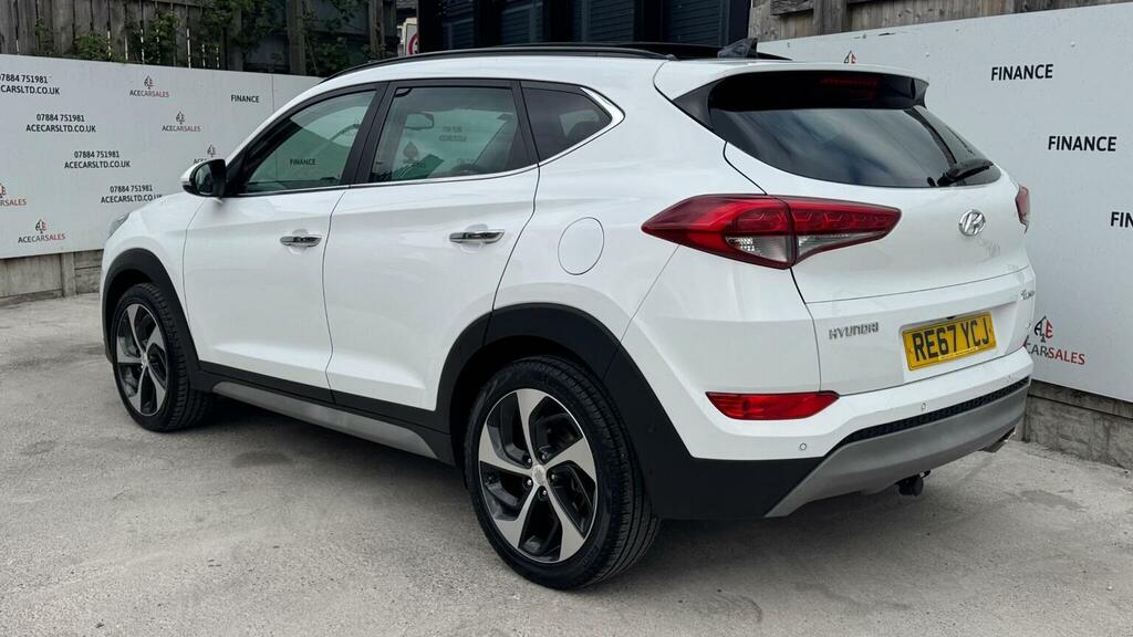 Hyundai Tucson Suv 2.0 Crdi Premium Se 4Wd Euro 6 2018 White #6