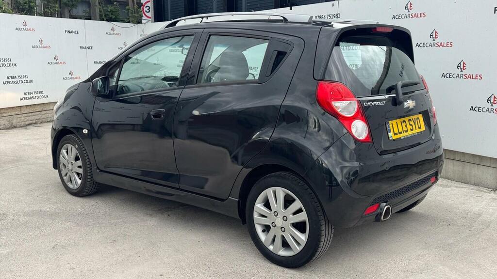 Chevrolet Spark Hatchback 1.2I Ltz Euro 5 201313 Black #6
