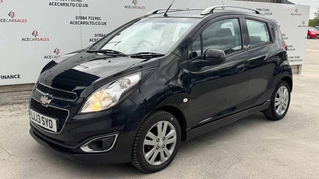 Chevrolet Spark Hatchback 1.2I Ltz Euro 5 201313 Black #4