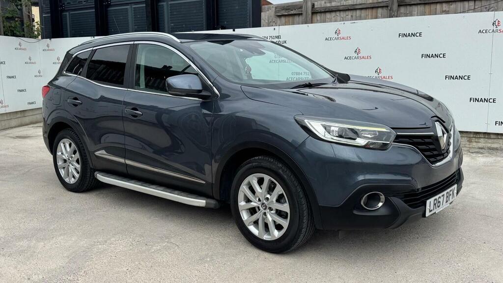 Renault Kadjar Suv 1.5 Dci Dynamique Nav Edc Euro 6 Ss 20 LR67BFK Grey #2