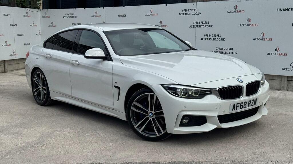 BMW 4 Series Gran Coupe Hatchback 2.0 420D M Sport Euro 6 Ss White