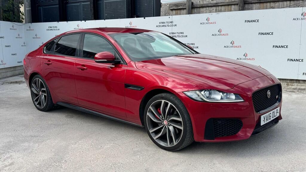 Jaguar XF Saloon 3.0 V6 S Euro 6 Ss 201616 YA16OLP Red #2