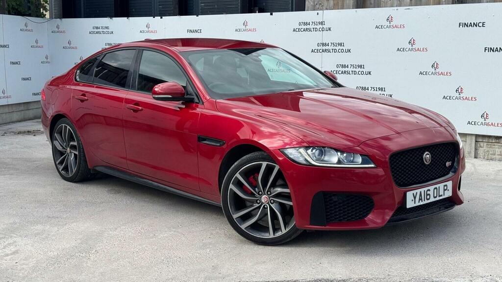 Jaguar XF Saloon 3.0 V6 S Euro 6 Ss 201616 Red