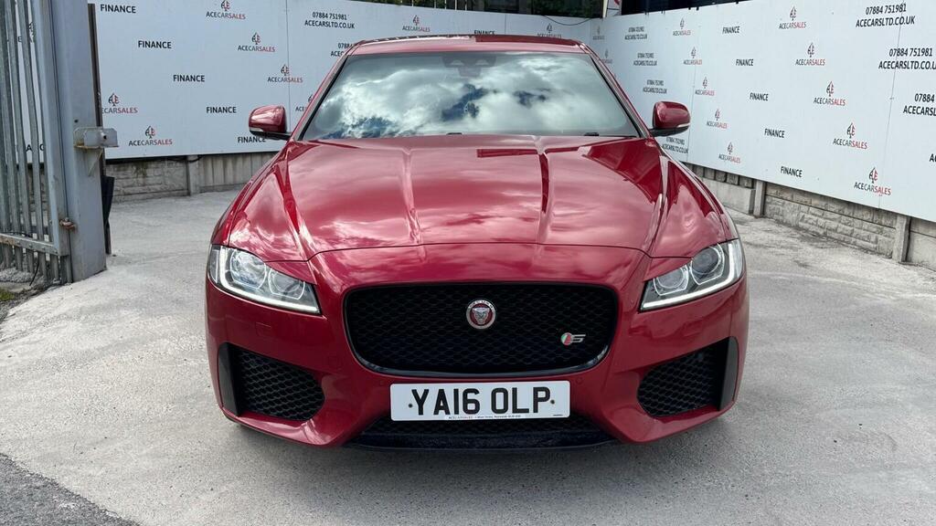 Jaguar XF Saloon 3.0 V6 S Euro 6 Ss 201616 YA16OLP Red #3