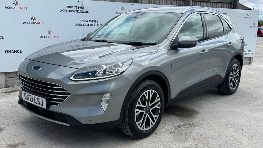 Ford Kuga Suv 1.5 Ecoblue Titanium Edition Euro 6 Ss GX21LSJ Silver #4