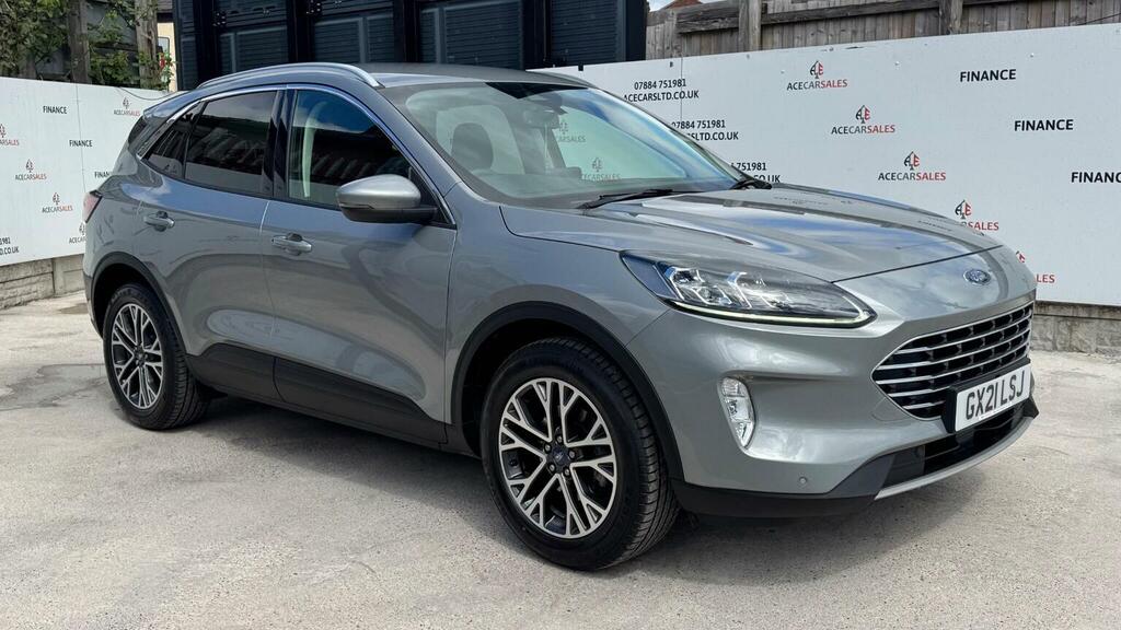 Ford Kuga Suv 1.5 Ecoblue Titanium Edition Euro 6 Ss GX21LSJ Silver #2