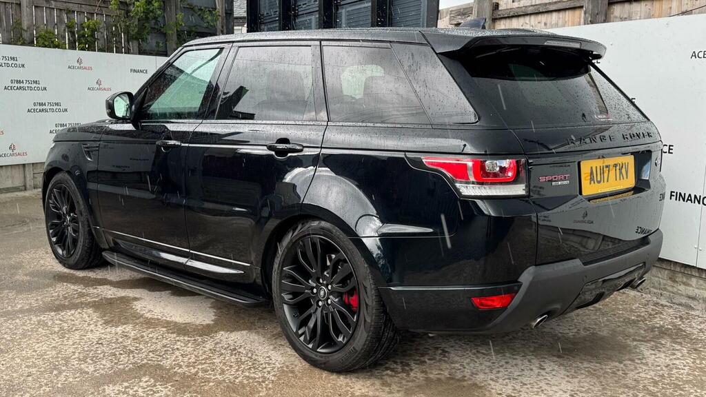 Land Rover Range Rover Sport Suv 3.0 Sd V6 Hse Dynamic 4Wd Euro 6 Ss AU17TKV Black #6