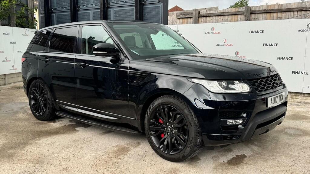 Land Rover Range Rover Sport Suv 3.0 Sd V6 Hse Dynamic 4Wd Euro 6 Ss AU17TKV Black #2