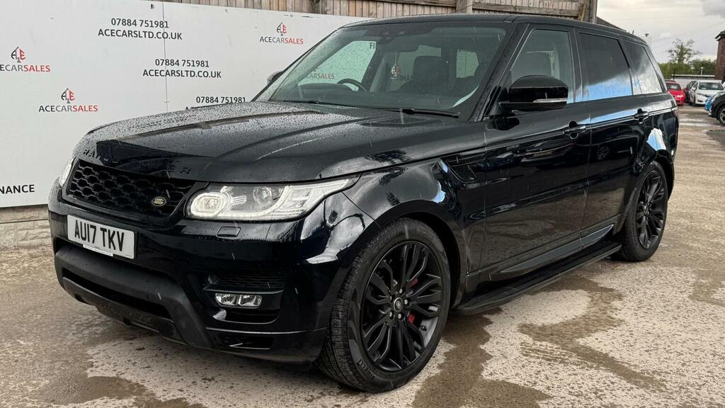 Land Rover Range Rover Sport Suv 3.0 Sd V6 Hse Dynamic 4Wd Euro 6 Ss AU17TKV Black #4
