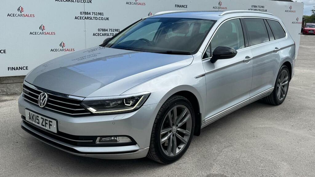Volkswagen Passat Estate 2.0 Bitdi Bluemotion Tech Gt Dsg 4Motion Eu AK15ZFF Silver #4