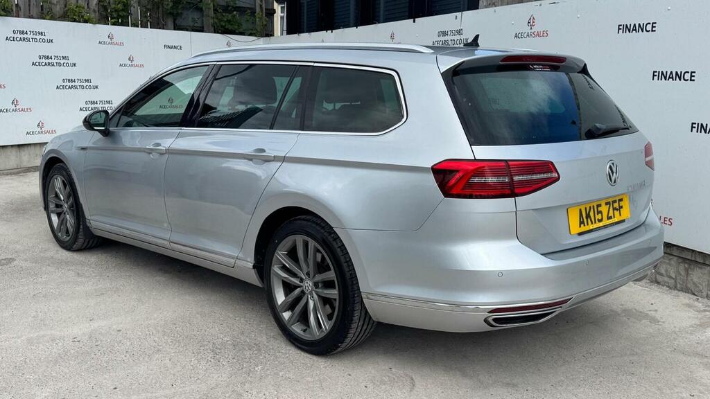 Volkswagen Passat Estate 2.0 Bitdi Bluemotion Tech Gt Dsg 4Motion Eu AK15ZFF Silver #6