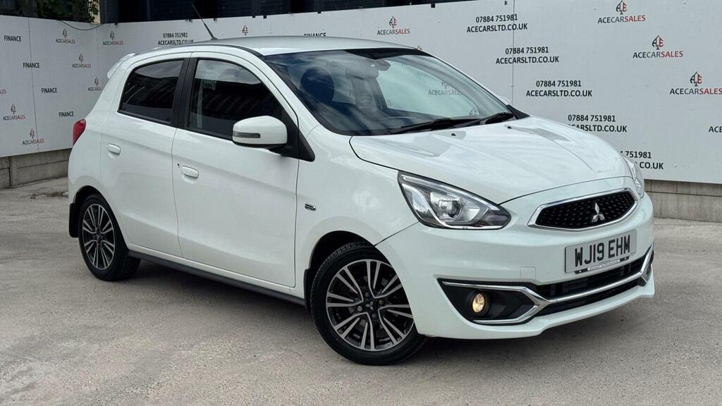 Mitsubishi Mirage Hatchback 1.2 4 Euro 6 Ss 201919 White