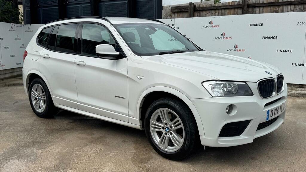 BMW X3 Suv 2.0 20D M Sport Xdrive Euro 5 Ss OV14TLJ White #2