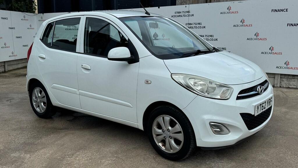 Hyundai I10 Hatchback 1.2 Active Euro 5 201262 YT62YRF White #2