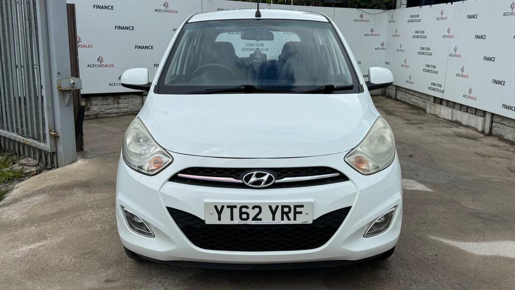 Hyundai I10 Hatchback 1.2 Active Euro 5 201262 YT62YRF White #3