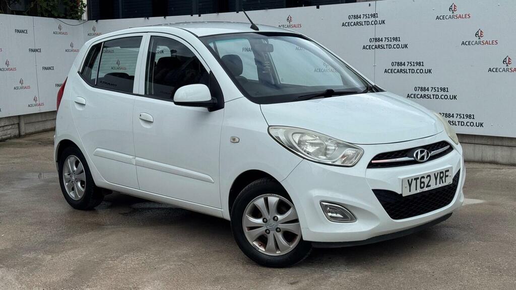Hyundai I10 Hatchback 1.2 Active Euro 5 201262 White