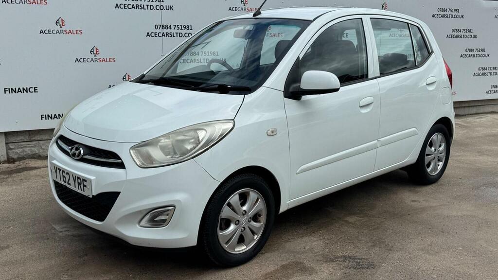 Hyundai I10 Hatchback 1.2 Active Euro 5 201262 YT62YRF White #4