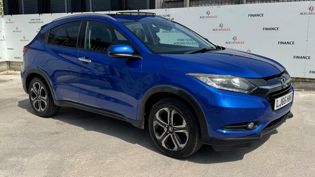 Honda Hr-V Suv 1.5 I-vtec Ex Cvt Euro 6 Ss 201565 LJ65HNM Blue #2