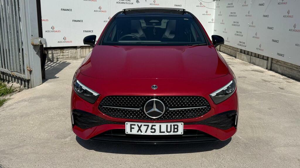 Mercedes-Benz A Class Hatchback 1.3 A180h Mhev Amg Line Premium Plus 7 FX75LUB Red #3