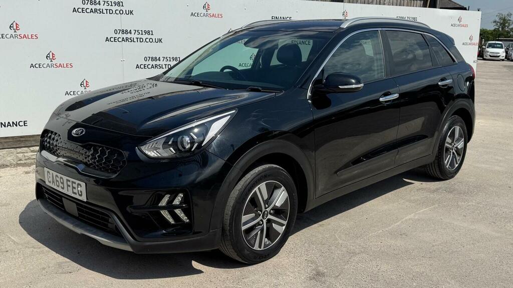 Kia Niro Suv 1.6 Gdi 2 Dct Euro 6 Ss 202069 CA69FEG Black #4