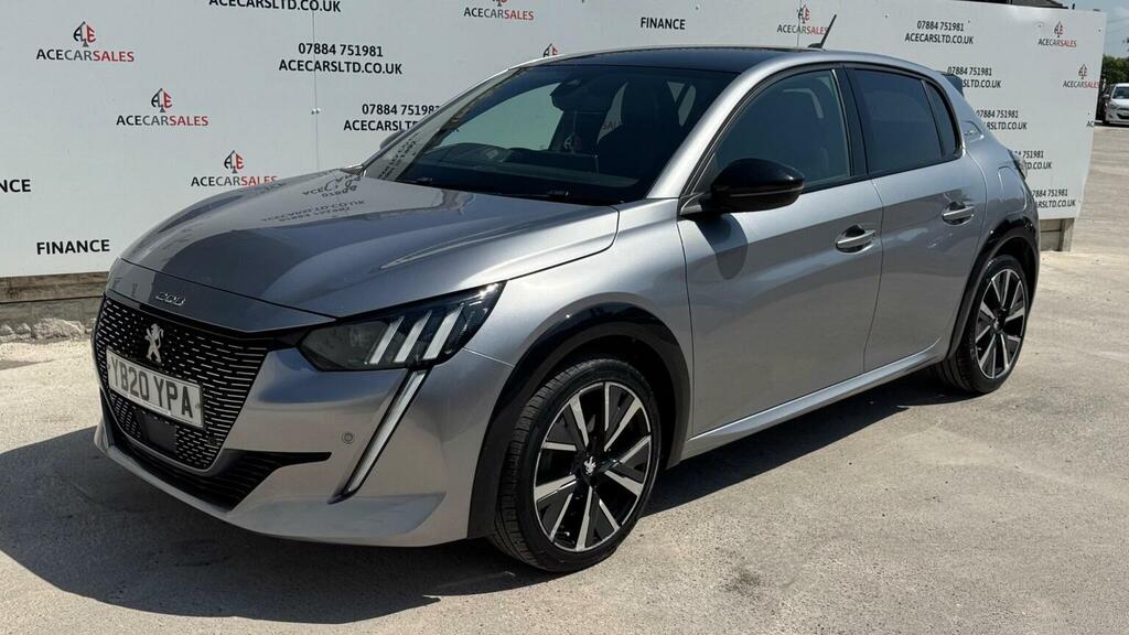 Peugeot 208 Hatchback 1.2 Puretech Gt Line Eat Euro 6 Ss YB20YPA Grey #4
