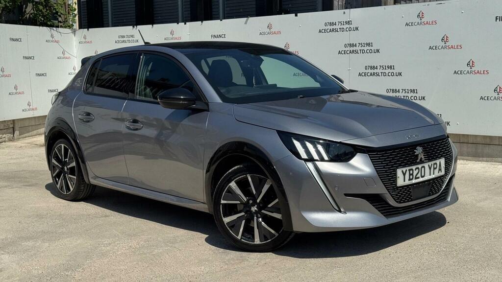 Peugeot 208 Hatchback 1.2 Puretech Gt Line Eat Euro 6 Ss Grey