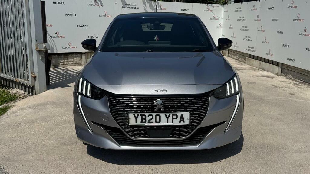Peugeot 208 Hatchback 1.2 Puretech Gt Line Eat Euro 6 Ss YB20YPA Grey #3