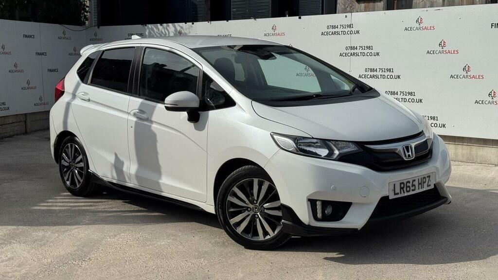 Honda Jazz Hatchback 1.3 I-vtec Ex Cvt Euro 6 Ss 2015 White
